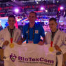 La squadra Biotexcom ha vinto 3 titoli mondiali in Jiu-Jitsu brasiliano